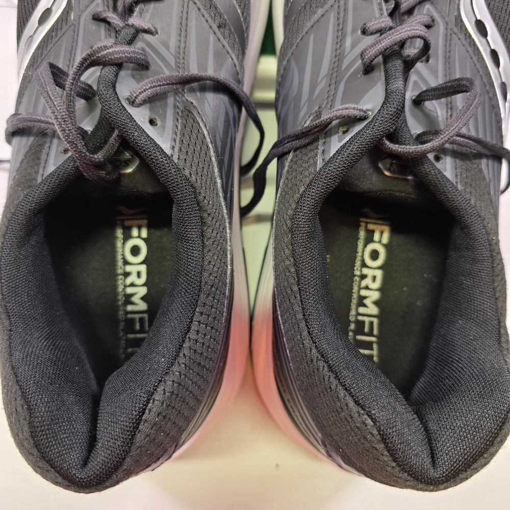 Saucony Echelon 8 Running Shoes Mens 14 Black White Formfit Cushion S20574-40 - Picture 3 of 12